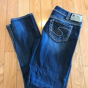 Silver Jeans Suki Straight 31 x 32 Great Condition